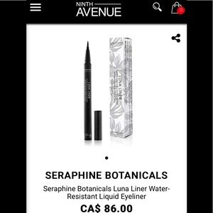 SERAPHINE BOTANICALS- LUNA LINER-   WATER RESISTANT LIQUID EYELINER
